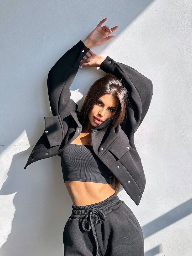 Комплект: тепла сорочка на кнопках + джоггери | PUSHKA SHOP