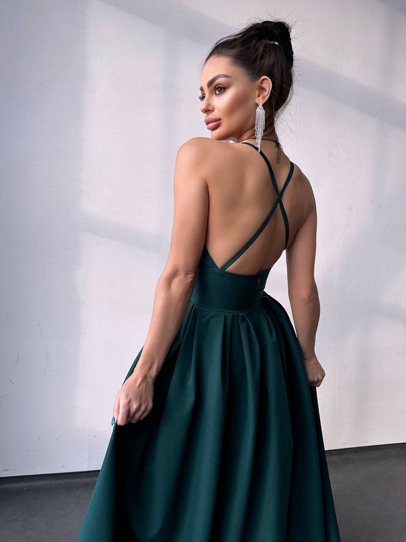 Сукня максі  з корсетним верхом і чашечками  Сукня максі  з корсетним верхом і чашечками  | PUSHKA SHOP