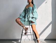 Корсетна сукня -бюстьє з пишною спідницею  Корсетна сукня -бюстьє з пишною спідницею  | PUSHKA SHOP