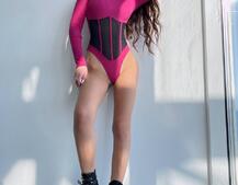 Трикотажне боді з сітчастою вставкою Трикотажне боді з сітчастою вставкою | PUSHKA SHOP