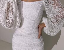 Мереживний комплект: корсет + спідниця міні Мереживний комплект: корсет + спідниця міні | PUSHKA SHOP