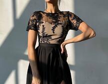 Сукня максі з мереживом  Сукня максі з мереживом  | PUSHKA SHOP