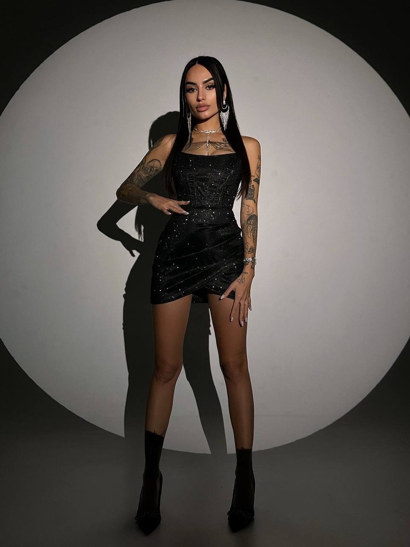 Сяючий комплект: корсет + спідниця   | PUSHKA SHOP