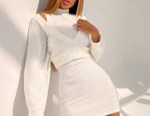 Трикотажна сукня-двійка  | PUSHKA SHOP