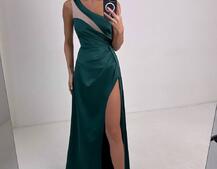 Атласна сукня максі  | PUSHKA SHOP