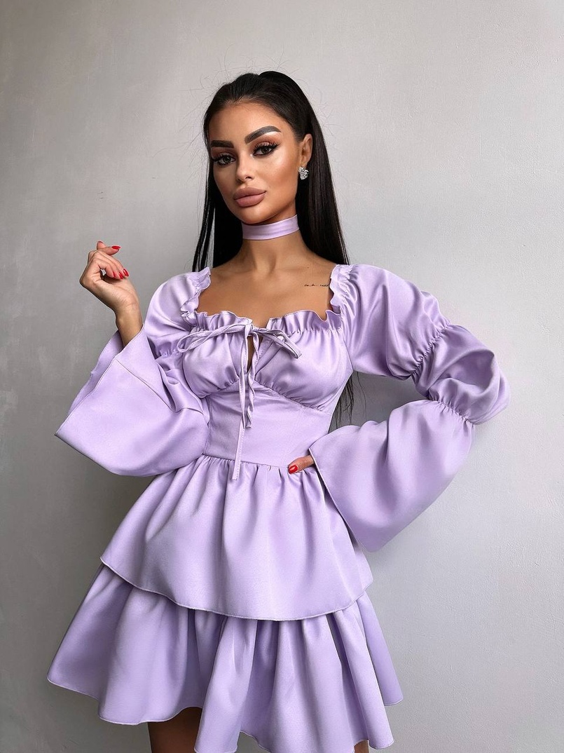 Сукня з чокером  Сукня з чокером  | PUSHKA SHOP