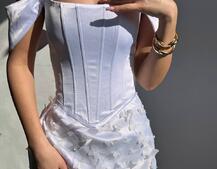 Комплект: корсет + спідниця максі  | PUSHKA SHOP