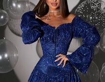 Сукня із пишною спідницею та воланами Сукня із пишною спідницею та воланами | PUSHKA SHOP