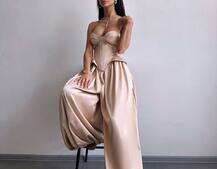 Елегантний комплект із корсета та штанів-аладінів ✨ | PUSHKA SHOP