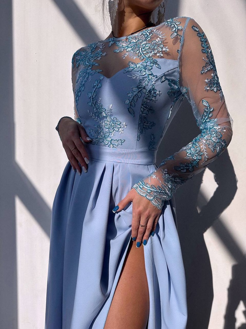 Сукня максі з мереживом  Сукня максі з мереживом  | PUSHKA SHOP