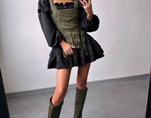 Комплект: сукня + корсет  Комплект: сукня + корсет  | PUSHKA SHOP