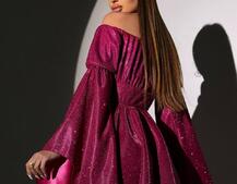 Сяючий комплект: сукня + корсет   Сяючий комплект: сукня + корсет   | PUSHKA SHOP