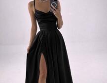 Атласний комплект: корсет + спідниця максі Атласний комплект: корсет + спідниця максі | PUSHKA SHOP