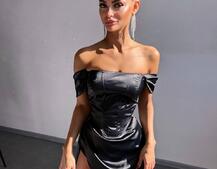 Комплект: корсет + спідниця максі з драпіруванням   Комплект: корсет + спідниця максі з драпіруванням   | PUSHKA SHOP