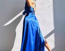 Комплект: корсет з рукавичками + спідниця максі з драпіруванням   | PUSHKA SHOP