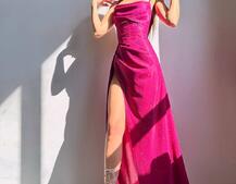 Сяючий комплект: корсет + спідниця максі | PUSHKA SHOP