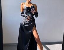 Комплект: корсет з рукавичками + спідниця максі з драпіруванням   Комплект: корсет з рукавичками + спідниця максі з драпіруванням   | PUSHKA SHOP