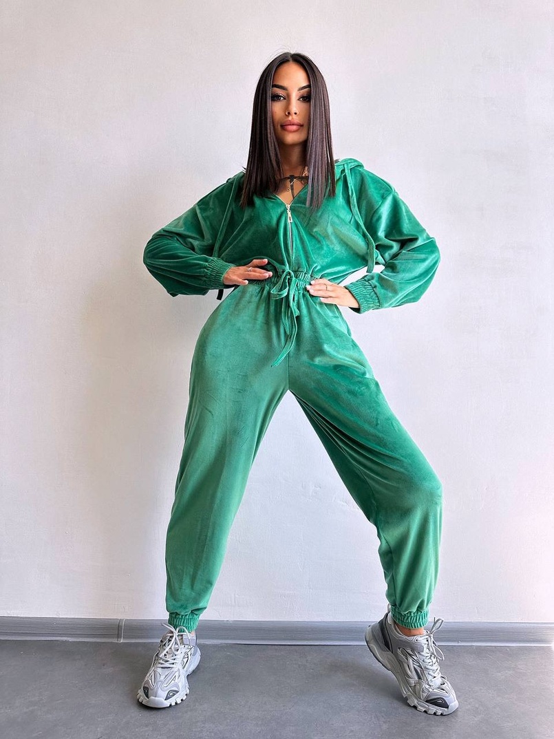 Велюровий комбінезон   Велюровий комбінезон   | PUSHKA SHOP