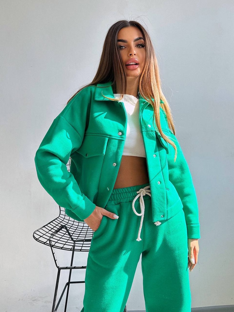 Комплект: тепла сорочка на кнопках + джоггери Комплект: тепла сорочка на кнопках + джоггери | PUSHKA SHOP