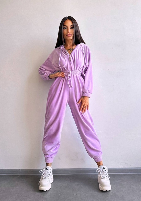 Велюровий комбінезон   | PUSHKA SHOP